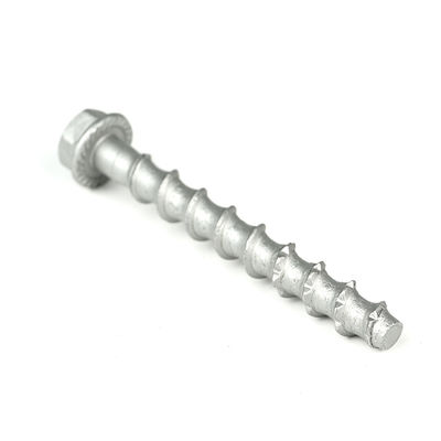 Boulons de maçonnerie en acier inoxydable à revêtement de flange hexagonale de 75 mm M8 pour ancrage à vis de béton
