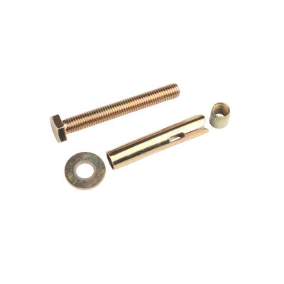 Ancrage de coude d'expansion Boulon de qualité d'acier 4.8 M6 M8 M10 M12 Boulon hexagonal Ancrage d'expansion de manche