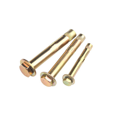 Ancrage de coude d'expansion Boulon de qualité d'acier 4.8 M6 M8 M10 M12 Boulon hexagonal Ancrage d'expansion de manche