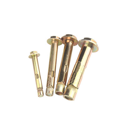 Ancrage de coude d'expansion Boulon de qualité d'acier 4.8 M6 M8 M10 M12 Boulon hexagonal Ancrage d'expansion de manche