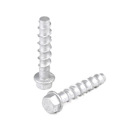 M10 65 mm métrique en acier au carbone hexagonale Ancrage en béton boulon pour ascenseur tampon de polyuréthane