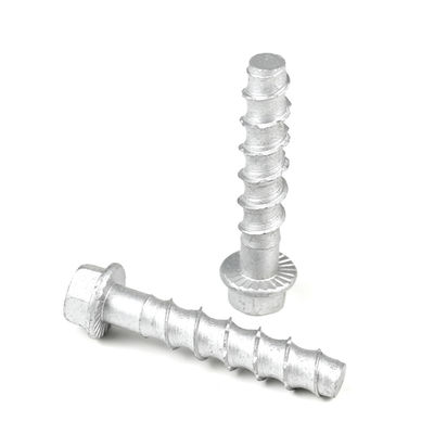M10 65 mm métrique en acier au carbone hexagonale Ancrage en béton boulon pour ascenseur tampon de polyuréthane