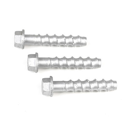 M10 65 mm métrique en acier au carbone hexagonale Ancrage en béton boulon pour ascenseur tampon de polyuréthane
