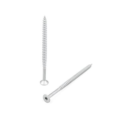 Série de fixation en bois personnalisée 80 mm vis de fixation à torsion de la tête HEX