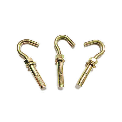 M6-M20 vis d'expansion boulon d'ancrage Boulons d'expansion zinc plaqués jaune pour ascenseurs