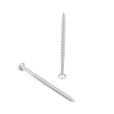 Série de fixation en bois personnalisée 80 mm vis de fixation à torsion de la tête HEX