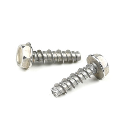 Acier inoxydable résistant à l'usure 410 Hex Head High Low Thread Metal Drywall Screws Tornillos en bois