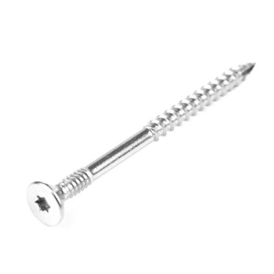 Scoupe à double fil en acier inoxydable de 100 mm contre-enfoncée Torx Head