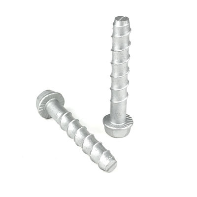 Sus410 U5 3/4-16x5 "Hex boulons d'ancrage de la tête de laveuse pour plaque de béton installation facile