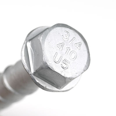Sus410 U5 3/4-16x5 "Hex boulons d'ancrage de la tête de laveuse pour plaque de béton installation facile