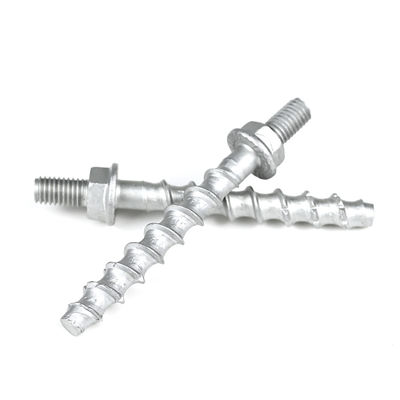 Zinc Finition en acier inoxydable Flange hexagonale M8 70 mm Boulon d'ancrage vis de béton Boulon inoxydable Tornillos Para Hormigon
