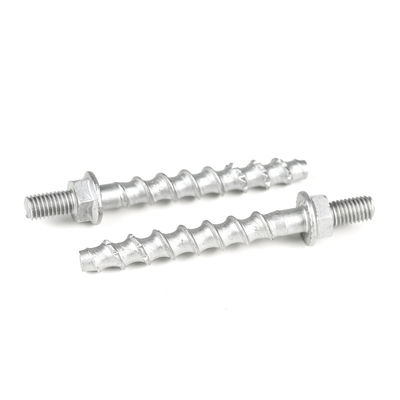 Zinc Finition en acier inoxydable Flange hexagonale M8 70 mm Boulon d'ancrage vis de béton Boulon inoxydable Tornillos Para Hormigon