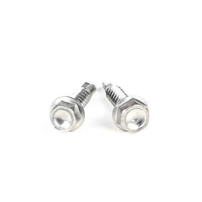 Acier inoxydable 410 tête de machine à laver hexagonale à vis à forage automatique pour système de mesure métrique