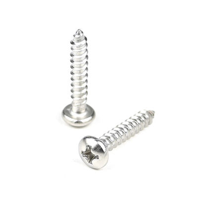 304 en acier inoxydable Phillips Pan Head Point Aiguilleuse à vis de perçage automatique
