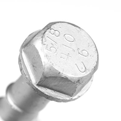Tête hexagonale en acier inoxydable maçonnerie ancres en béton boulons vis pour le support d'alimentation électrique
