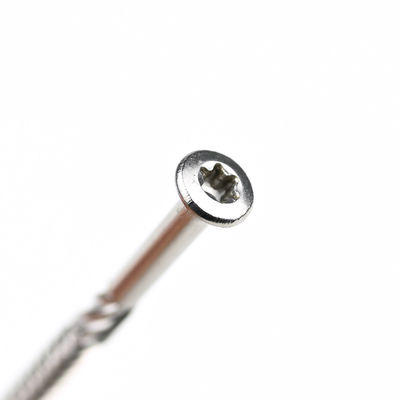 410 vis en bois en acier inoxydable 60 mm Torx contre-enfoncé pour terrasse en bois TYPE 17
