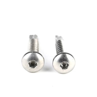 Ruspert Finition en acier inoxydable Tête de cuve hexagonale Socket auto-perçage vis Sus410 Parafuso Auto Brocante