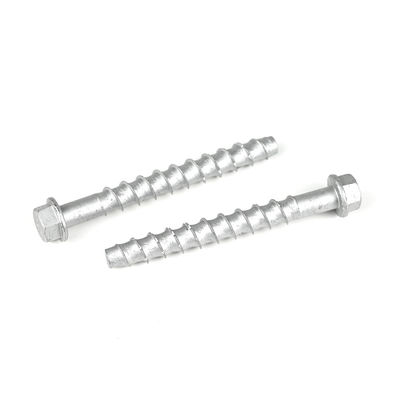 Boulons de béton à tête plate M10 de 100 mm pour une installation de panneaux de signalisation de circulation robuste et sûre