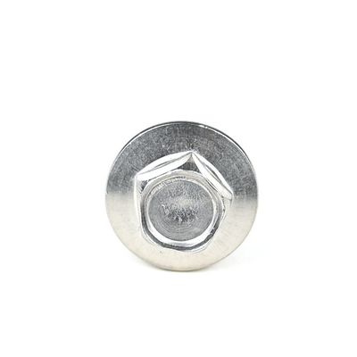 Test 100% QC Tête de gaufre en acier inoxydable cinq angles Flange auto-perçage vis de sécurité