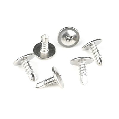 Tête de plaquette métrique en acier inoxydable Phillips vis de forage automatique Ss410 Parafusos pour métal