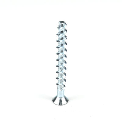 Tête hexagonale M6 75 mm zinc plaqué prise plate maçonnerie boulon d'ancrage pour le béton lourd