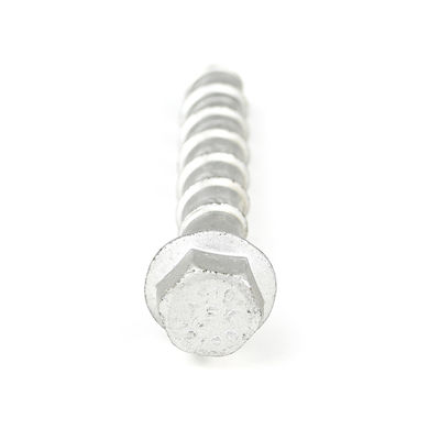 M12 90 mm en acier inoxydable Hex Flange Screw de maçonnerie pour les ancres de béton