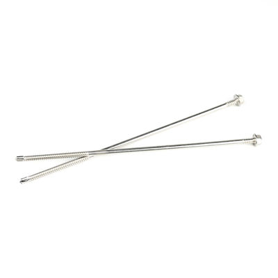 Finition en zinc 6,3x230 mm double fil Phillips croisé à recul hexagonal laveuse vis de forage automatique
