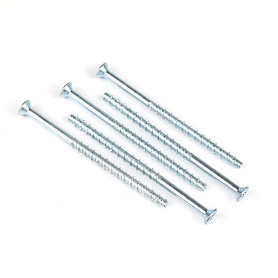 Série d'ancrage en béton sur mesure Torx plaqué en zinc vis à tête plate auto-tapping