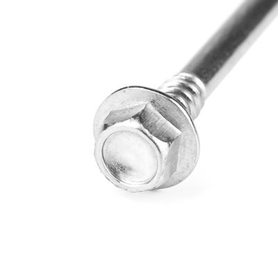 Finition en zinc 6,3x230 mm double fil Phillips croisé à recul hexagonal laveuse vis de forage automatique