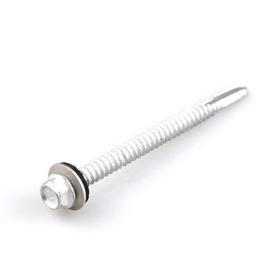 Scoupe de fixation de toit bimetallique auto-collant 5.5x140mm avec laveuse Epdm pour 100% test QC