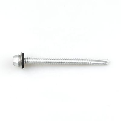 Scoupe de fixation de toit bimetallique auto-collant 5.5x140mm avec laveuse Epdm pour 100% test QC