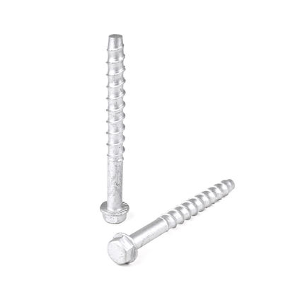100% QC testé M12 Hex tête acier au carbone boulons d'ancrage en béton 150 mm pour la porte de barrière