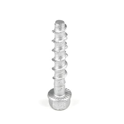 Écrou d'ancrage en béton à tête hexagonale à autocollant en acier inoxydable pour fixation sécurisée