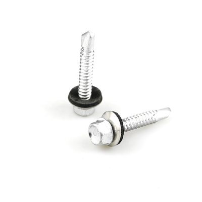 Screws auto-perçage avec Epdm Laveuse 38mm Hex Laveuse tête support personnalisé pour la fenêtre
