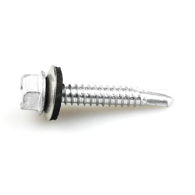Screws auto-perçage avec Epdm Laveuse 38mm Hex Laveuse tête support personnalisé pour la fenêtre