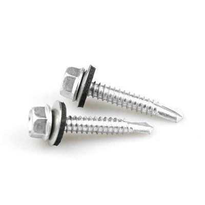Screws auto-perçage avec Epdm Laveuse 38mm Hex Laveuse tête support personnalisé pour la fenêtre