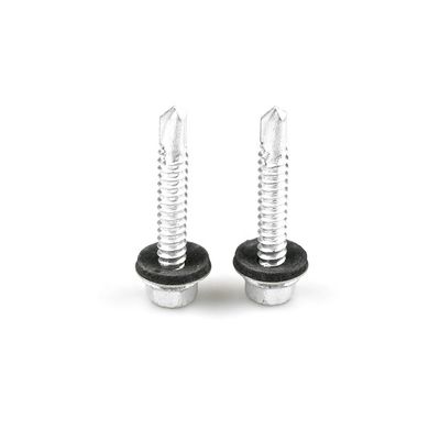 Screws auto-perçage avec Epdm Laveuse 38mm Hex Laveuse tête support personnalisé pour la fenêtre