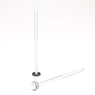 Vis à auto-perçage en acier inoxydable enduit Ruspert 6,3x130 mm pour le tapage et le forage
