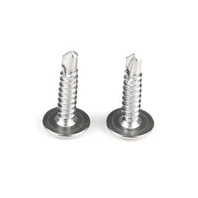 Cap de gaufre Phillips en acier inoxydable noir vis de forage automatique Tornillos acier inoxydable