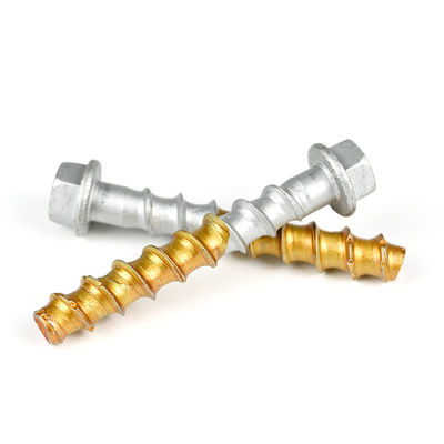 SS304 Tête hexagonale en acier inoxydable Boulon de béton ancrage 3/8 1/2 et support personnalisé