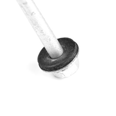 Écroues auto-perçantes en acier inoxydable à revêtement 6.3x180 mm avec laveuse reliée et tête ronde