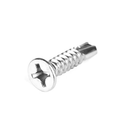 Vis à forage automatique à tête plate Phillips pour vis à haute dureté en vrac Tek dans cuisinière à gaz