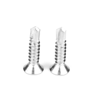 Vis à forage automatique à tête plate Phillips pour vis à haute dureté en vrac Tek dans cuisinière à gaz