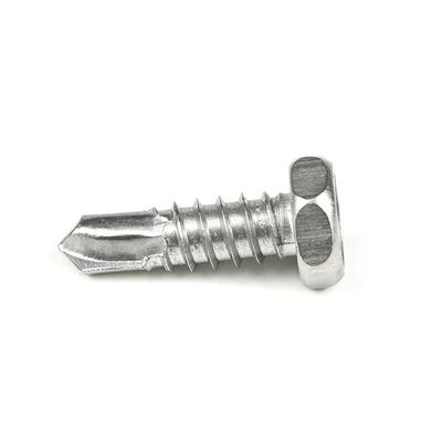 Torx en acier inoxydable à tête hexagonale indentée vis de forage automatique Sus410 Parafuso Auto Brocante