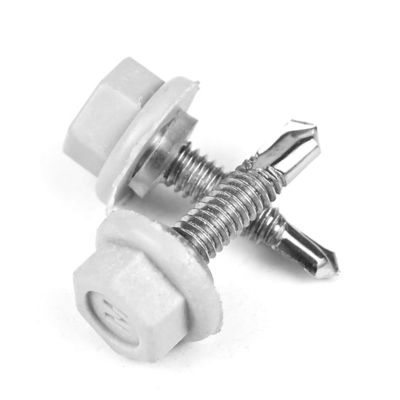 DIN 410 en acier inoxydable Hex tête de laveuse vis de forage à perçage automatique vis de forage à perçage à perçage automatique