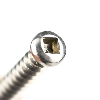 Acier inoxydable à entraînement carré Pan Head Self Drilling Tapping Screws Sus410 L/C Délai de paiement