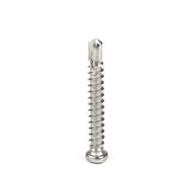 Acier inoxydable à entraînement carré Pan Head Self Drilling Tapping Screws Sus410 L/C Délai de paiement