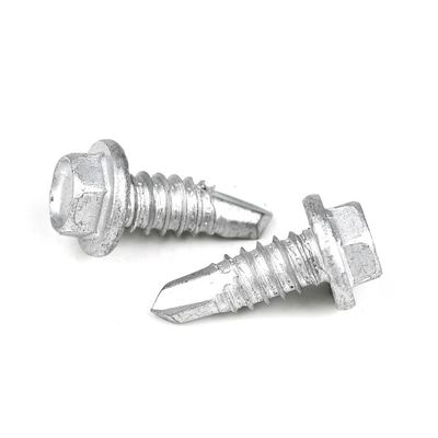 Tête de laveuse hexagonale en acier inoxydable, vis à autocollant pour l'installation facile de tôles métalliques