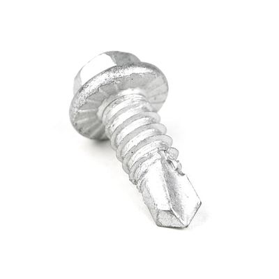 Tête de laveuse hexagonale en acier inoxydable, vis à autocollant pour l'installation facile de tôles métalliques