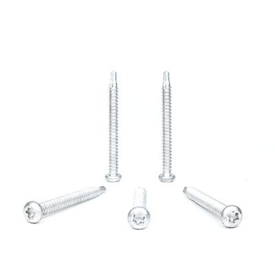 Structure en bois bimetallier en acier inoxydable Torx Pan Head Screws de forage avec conception